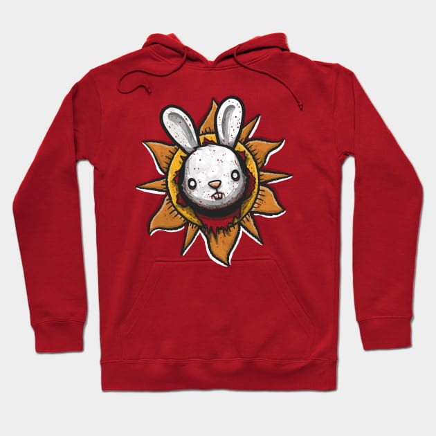 Killer Bunny Hoodie by wirdou